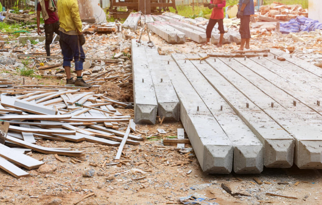 Pressed Concrete Pilings in Big Spring, TX
