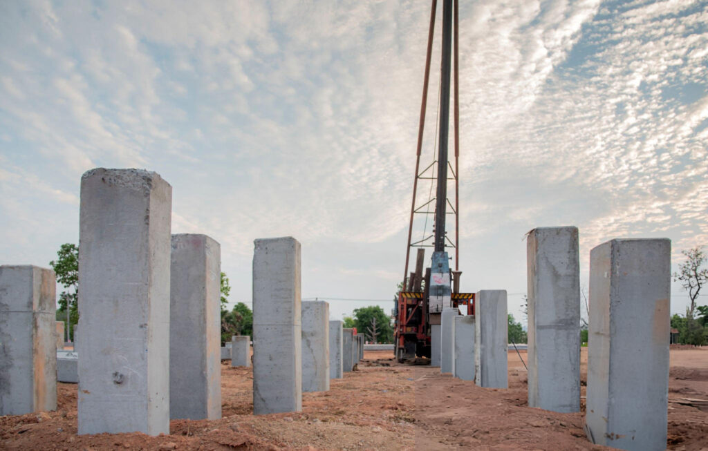 Pressed Concrete Pilings in Big Spring, TX