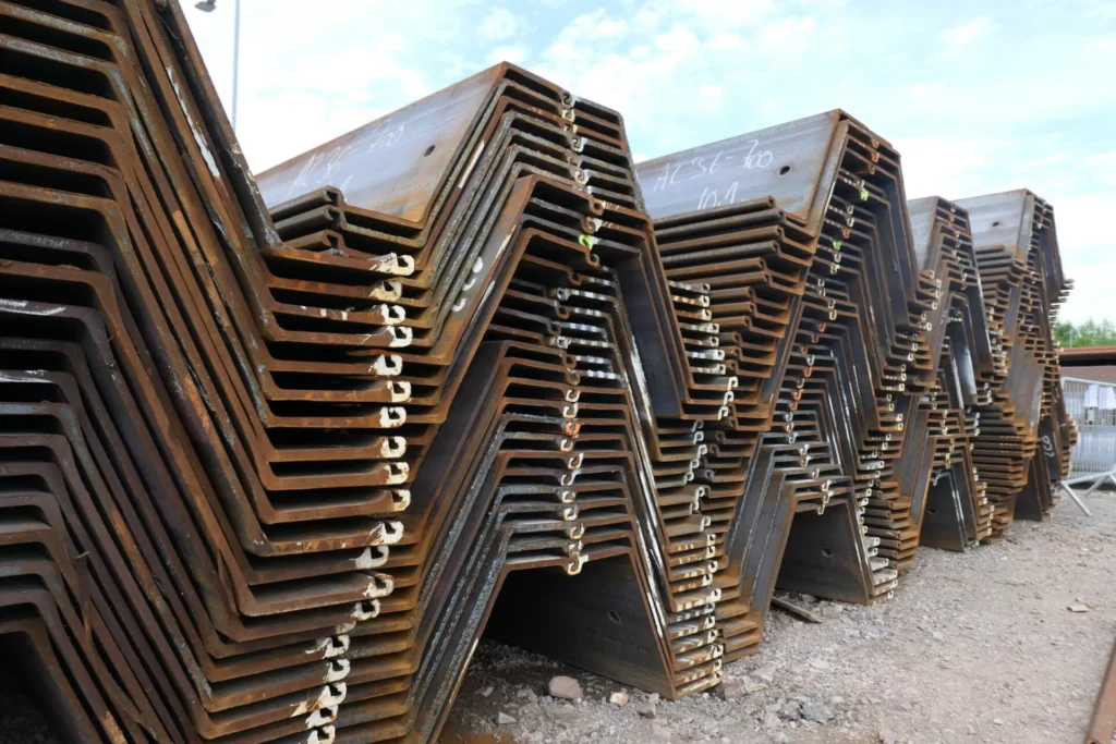 Pressed Steel Pilings in Big Spring, TX